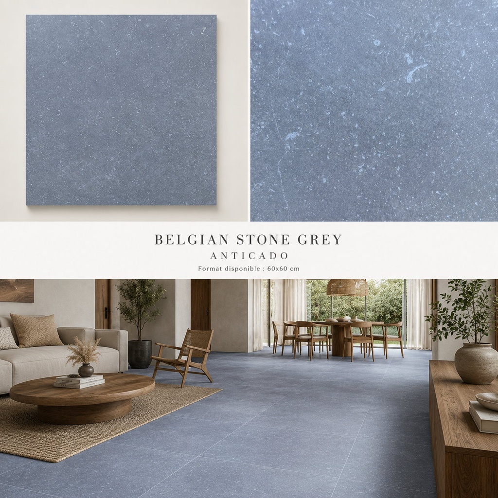 Belgian Stone Grey Anticado