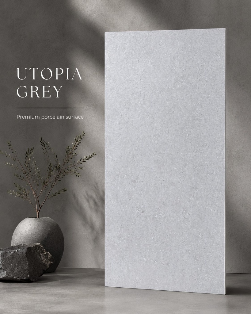 Utopia Grey (60 × 60 cm)